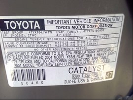 2004 TOYOTA TUNDRA, GOLD, SR5 MODEL, CREW CAB, 4.7L, AT, 2WD. Z25216